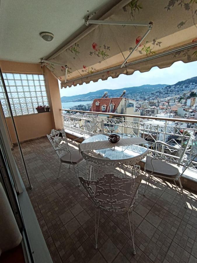 Golden Mirror In Kavala Apartment ภายนอก รูปภาพ