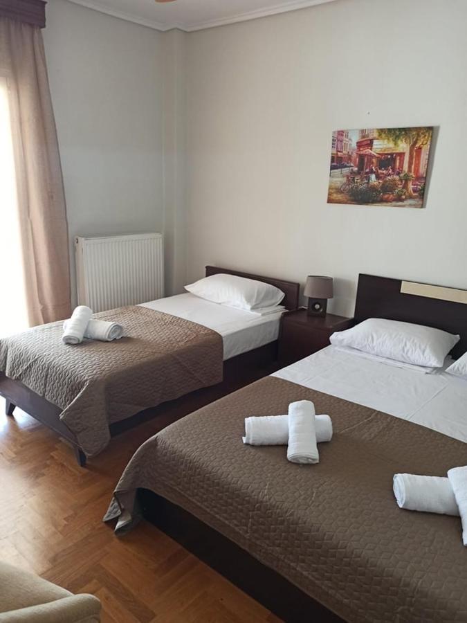 Golden Mirror In Kavala Apartment ภายนอก รูปภาพ
