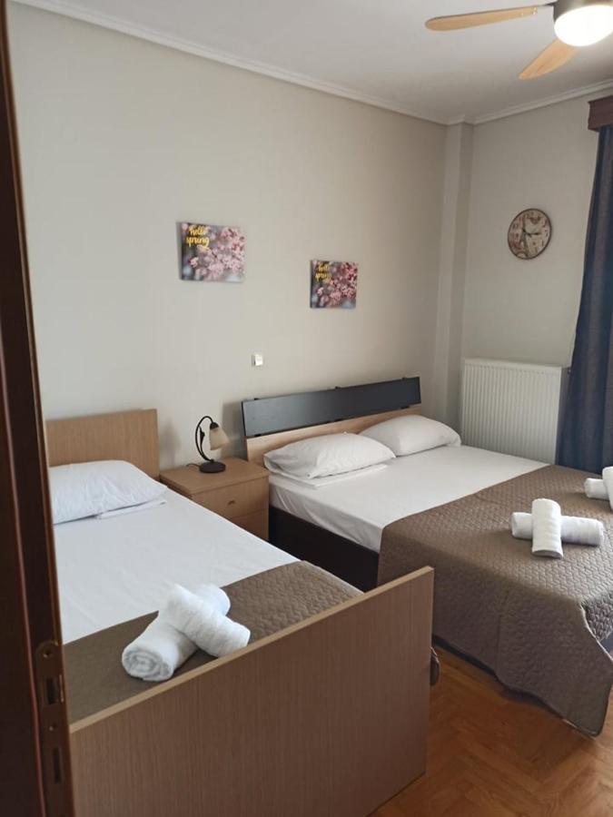 Golden Mirror In Kavala Apartment ภายนอก รูปภาพ